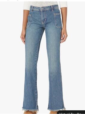 Free People We The Free Izzy Flare Jeans size 26